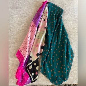 Bundle of  3 oversized  sized scarves